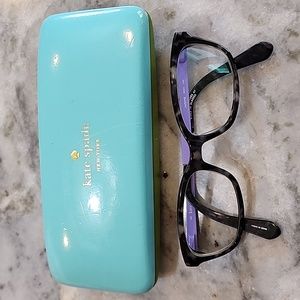 Kate Spade eyeglasses size 49 black, gray tortoise
